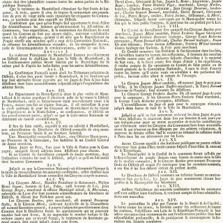 L'acte de rattachement de Montbéliard à la France