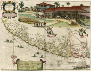 Une carte du Brésil