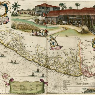 Une carte du Brésil