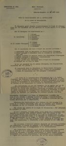 Note de renseignements sur la surveillance de la ligne de démarcation, © Archives départementales du Jura, 331W92.