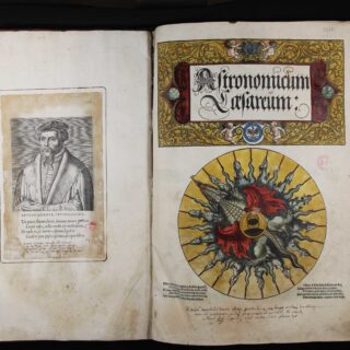 L’Astronomie des Césars, Pierre Apian, Ingolstadt, 1540 BM Dole cote : 16G/112